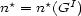  * * I n = n (G ) 