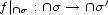 f| : /~\ s --> /~\ s' /~\ s 