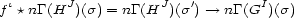 f i *nG(HJ )(s) = nG(HJ )(s')-- > nG(GI)(s) 