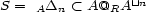  ~n || S = ADn < A@RA 