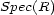 Spec(R) 