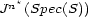 Jn*(Spec(S)) 