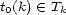 t0(k) (- Tk 