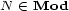N (- Mod 