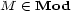 M (- Mod 