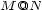 M @N 