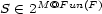 S (- 2M@F un(F) 