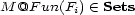 M @F un(Fi) (- Sets 