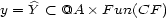 y = Y < @A � F un(CF ) 