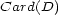 Card(D) 