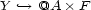 Y --> @A � F 