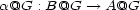 a@G : B@G --> A@G 