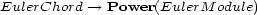 EulerChord --> Power(EulerM odule) 
