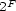  F 2 