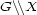 G\\X 