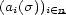 (ai(s))i (- n 