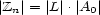 |Zn|= |L|.|A0 | 