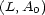 (L,A ) 0 