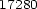 17280 