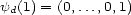 yd(1) = (0,...,0,1) 