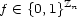  Zn f (- {0,1} 