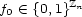 f0 (- {0,1}Zn 
