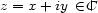 z = x+ iy (- |C 