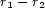 r - r 1 2 