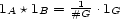 1 *1 = -1-.1 A B #G G 