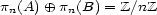 pn(A) o+ pn(B) = Z/nZ 