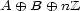 A o+ B o+ nZ 