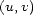 (u,v) 