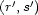  ' ' (r ,s) 