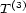T(3) 