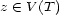 z (- V(T) 