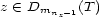 z (- Dmnz -1(T ) 