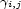 gi,j 