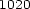 1020 