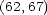 (62,67) 
