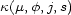 k(m,f,j,s) 