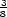 3 8 