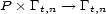 P � Gt,n --> Gt,n 