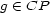 g (- CP 