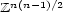 Zn(n-1)/2 