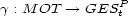 g : M OT --> GESPt 
