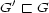 G'[ G 