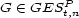 G (- GESP t,n 