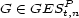  P G (- GES t,n 