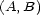 (A,B) 