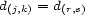 d = d (j,k) (r,s) 